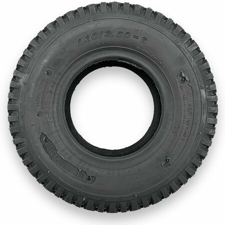 RUBBERMASTER 4.10/3.50-6 Stud 4 Ply Tubeless Low Speed Tire 450089